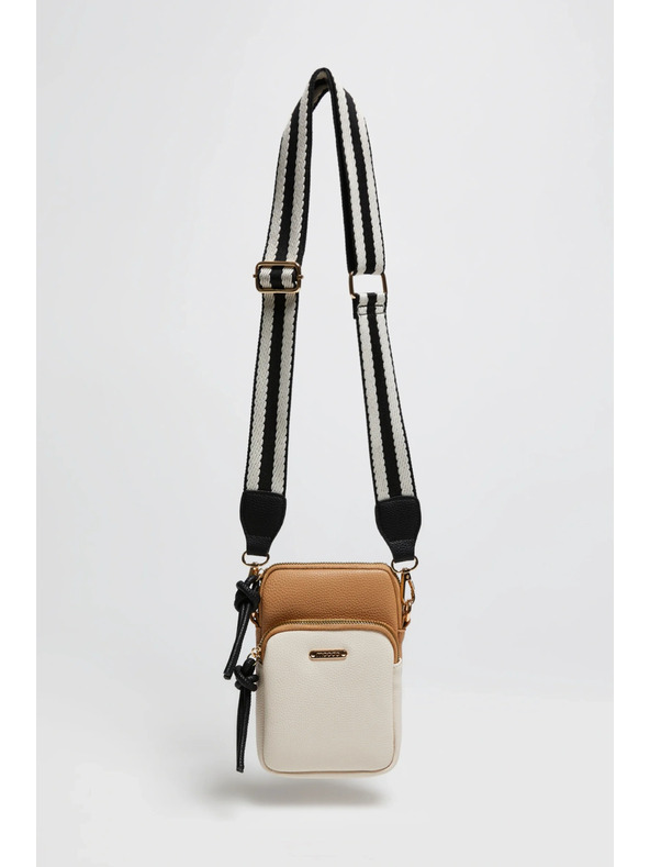 Moodo Malá béžová kabelka Moodo