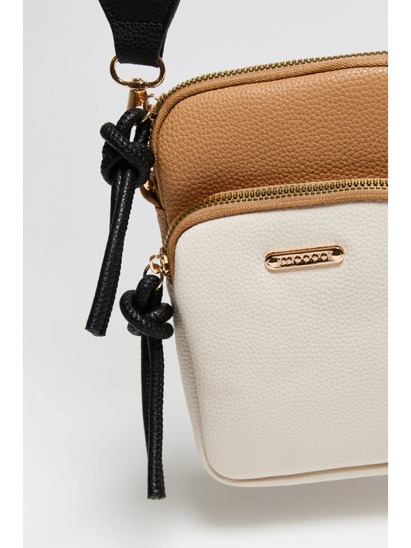 Moodo Malá béžová kabelka Moodo