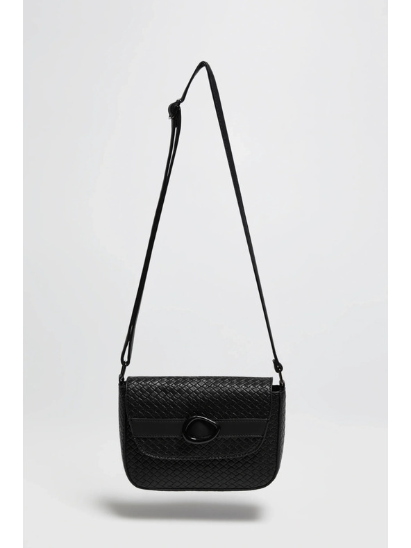 Moodo Malá čierna kabelka cez rameno Moodo