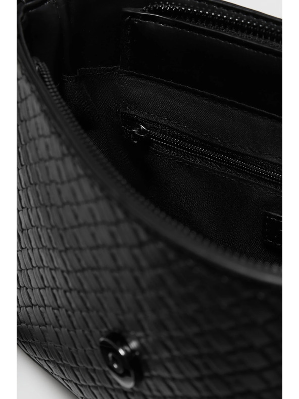 Moodo Malá čierna kabelka cez rameno Moodo