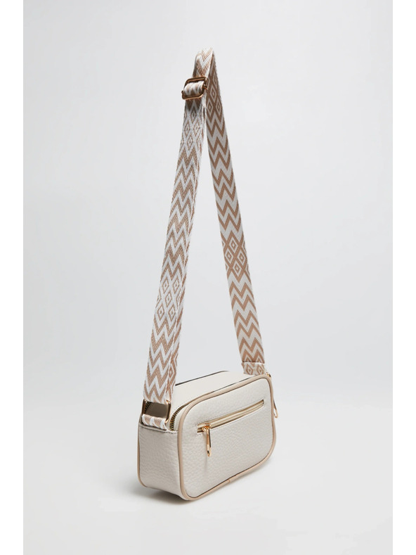 Moodo Béžová crossbody kabelka Moodo
