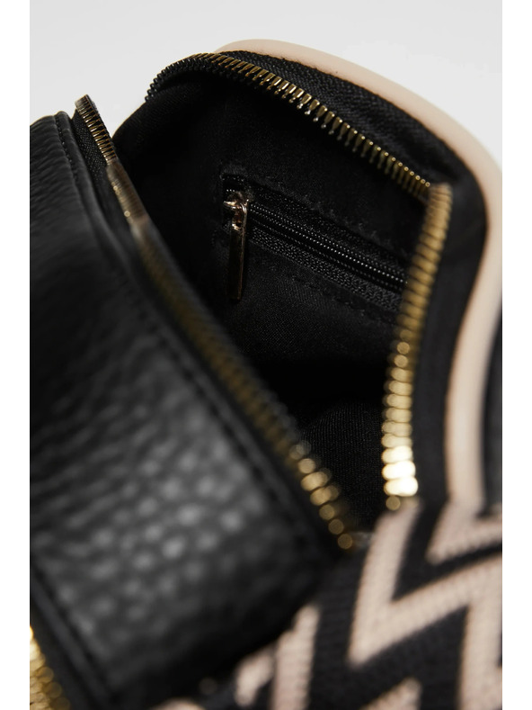 Moodo Čierna crossbody kabelka Moodo