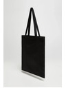Moodo Čierna nákupná taška s potlačou Moodo