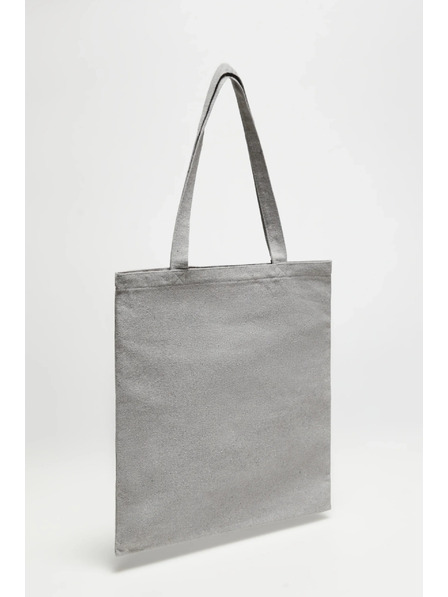 Moodo Sivá nákupná taška s potlačou Moodo