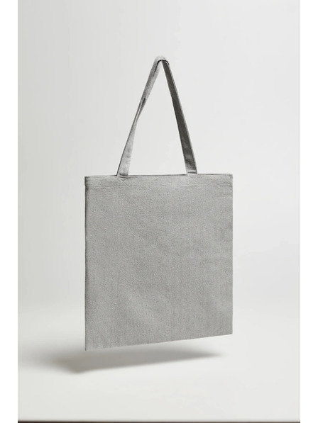 Moodo Sivá nákupná taška s potlačou Moodo