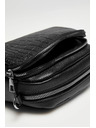 Moodo Malá čierna kabelka z ekokože Moodo
