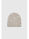 Moodo Rebrovaná čiapka béžová Moodo