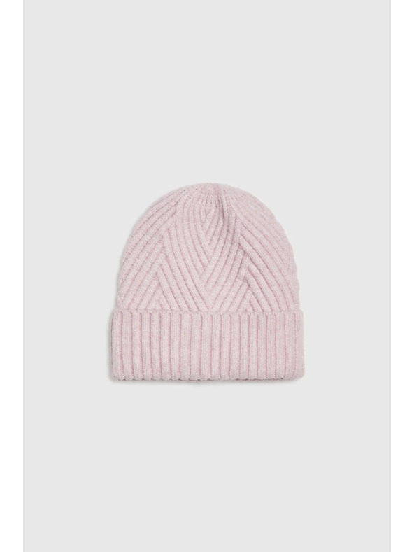 Moodo Teplá čiapka ružová Moodo