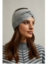 Moodo Teplá čelenka sivá Moodo
