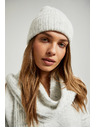 Moodo Čiapka sivá s prímesou vlny Moodo