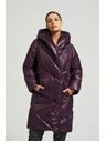 Moodo Bunda s prešívaním fialová Moodo