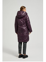 Moodo Bunda s prešívaním fialová Moodo