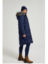 Moodo Zimná prešívaná bunda modrá Moodo