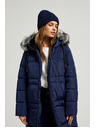 Moodo Zimná prešívaná bunda modrá Moodo