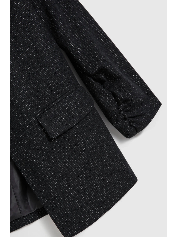 Moodo Sako s trojštvrťovými rukávmi čierne Moodo