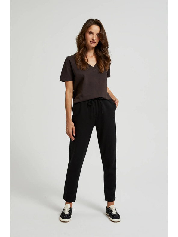 Moodo Čierne tepláky Moodo