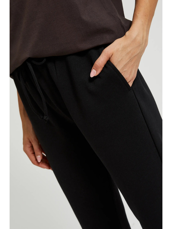 Moodo Čierne tepláky Moodo