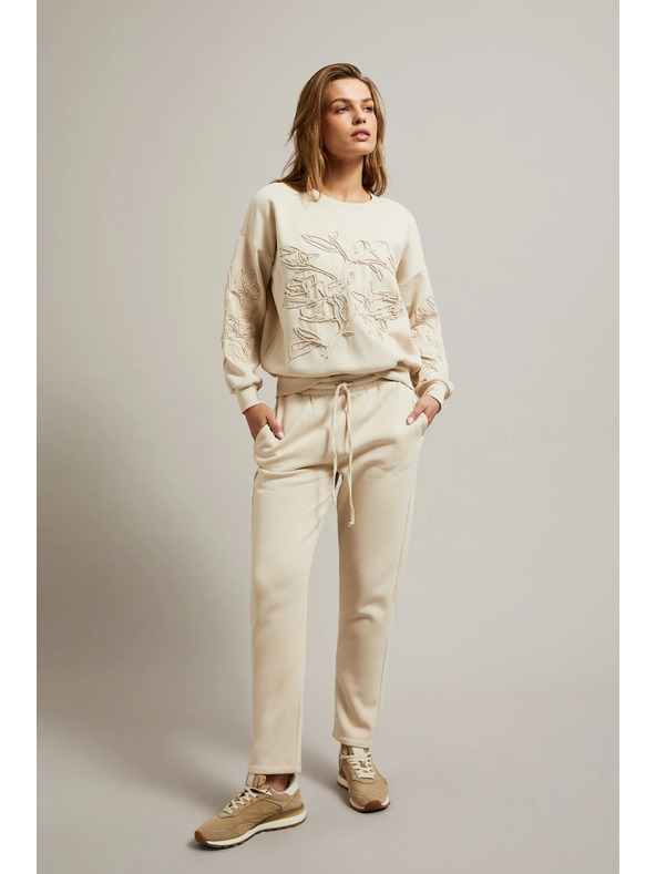 Moodo Béžové tepláky Moodo