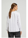 Moodo Košeľa s dlhými rukávmi biela Moodo