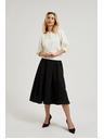 Moodo Rozšírená sukňa čierna Moodo