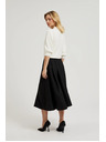 Moodo Rozšírená sukňa čierna Moodo