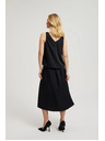 Moodo Čierna áčková sukňa Moodo