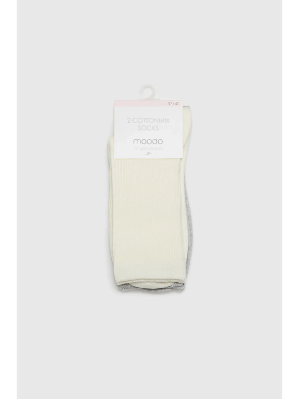 Moodo 2x balenie bavlnených ponožiek Moodo