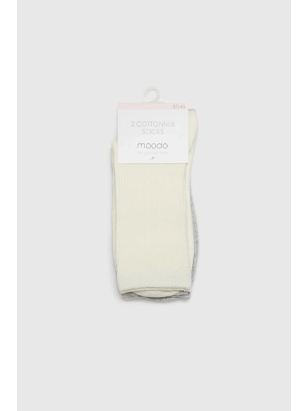 Moodo 2x balenie bavlnených ponožiek Moodo