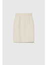 Moodo Ceruzková sukňa béžová Moodo