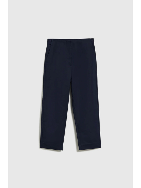 Moodo Tmavo modré rybičkové nohavice Moodo