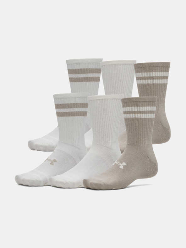 Under Armour Unisex ponožky Under Armour UA Essential 6pk Crew