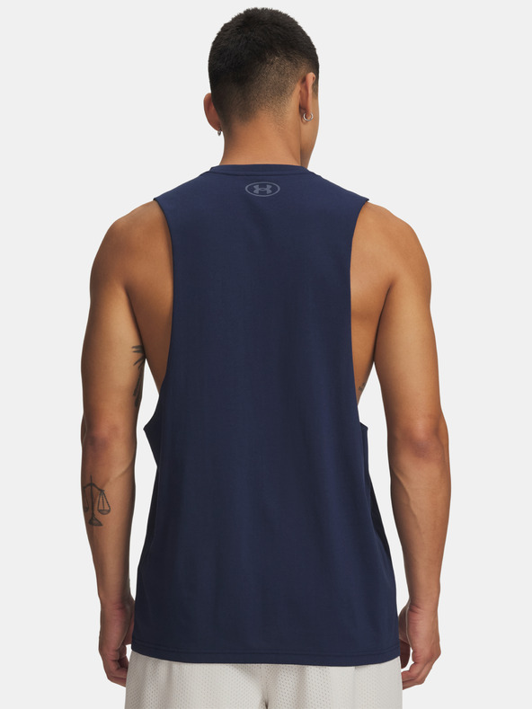 Under Armour Pánske tielko Under Armour UA LEFT CHEST CUT OFF TANK