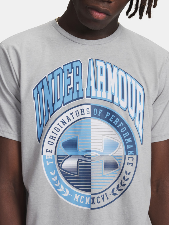 Under Armour Pánske tričko Under Armour UA M VARSITY CREST SS