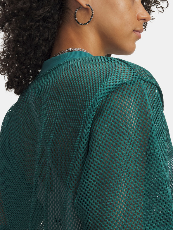 Under Armour Dámske tričko Under Armour UA Football Mesh Crop Tee