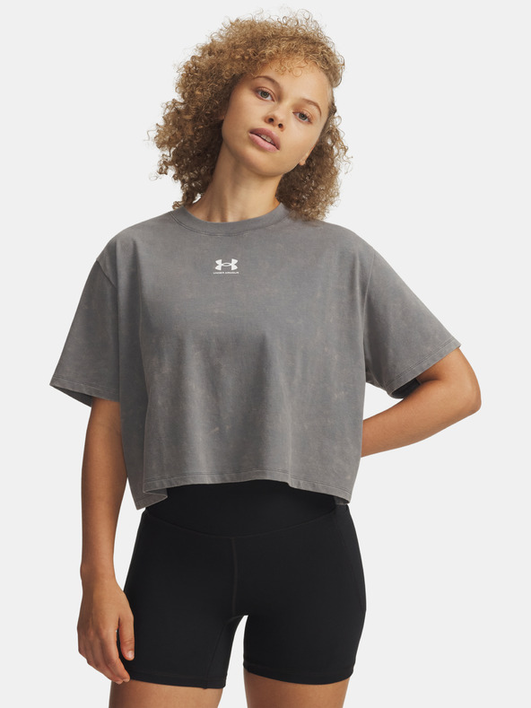 Under Armour Dámske tričko Under Armour UA Rival Boxy Tee Wash