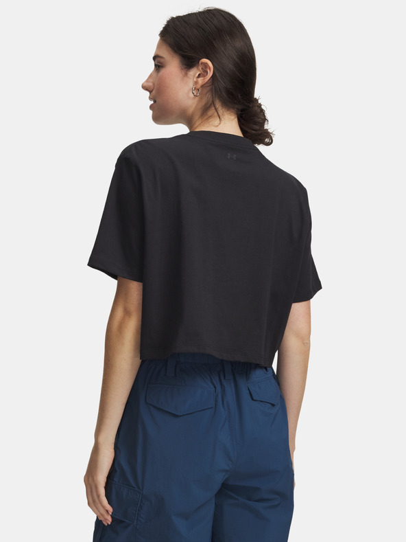 Under Armour Dámske tričko Under Armour UA W SCRIPTHEART CROP SS