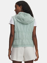 Under Armour Dámska vesta Under Armour UA Rival Woven Ruched Vest