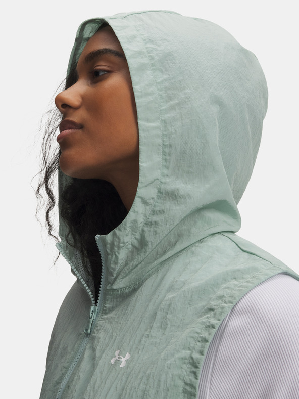 Under Armour Dámska vesta Under Armour UA Rival Woven Ruched Vest