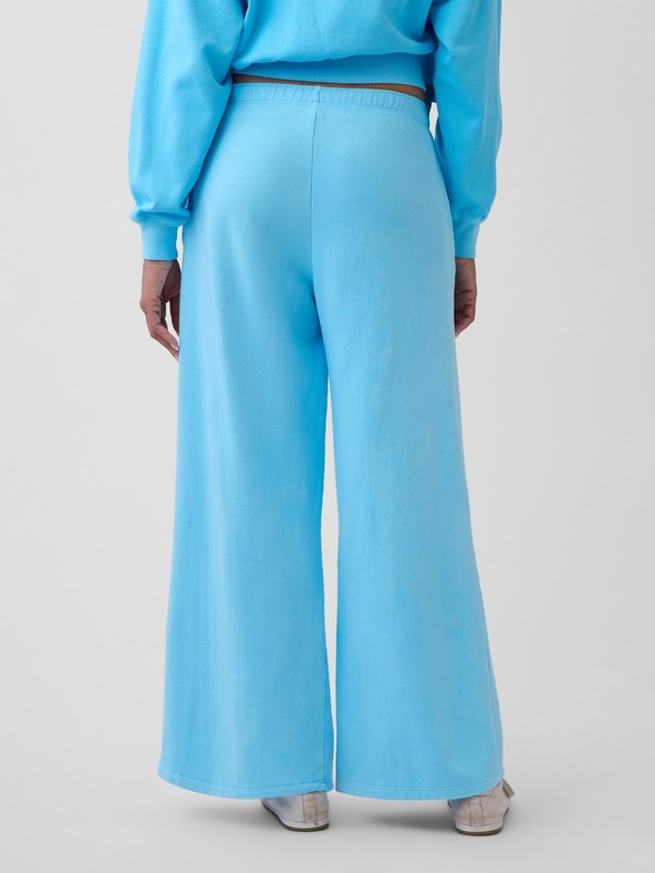 GAP Tepláky s logom wide-leg GAP