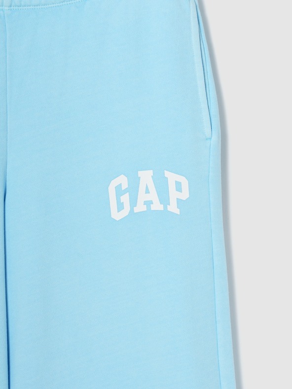 GAP Tepláky s logom wide-leg GAP