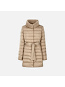 Geox Béžová dámska péřová bunda Geox Bettanie
