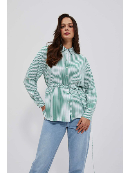 Moodo Dámska pruhovaná košeľa Moodo