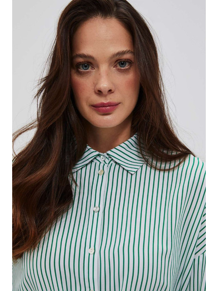 Moodo Dámska pruhovaná košeľa Moodo