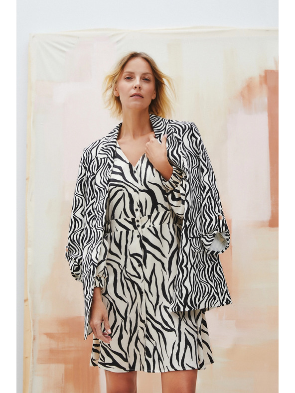 Moodo Dámske vzorované šaty Moodo