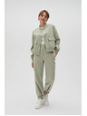 Moodo Svetlozelené dámske nohavice Moodo