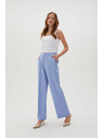 Moodo Modré dámske nohavice Moodo