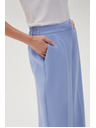 Moodo Modré dámske nohavice Moodo