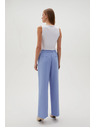 Moodo Modré dámske nohavice Moodo