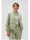 Moodo Svetlozelené dámske sako Moodo