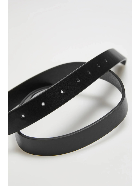 Moodo Čierny dámsky opasok Moodo